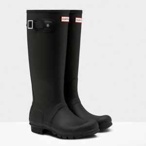 Women's Original Tall Rain Boots: Black